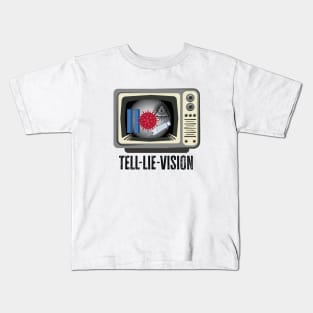 Tell-LIE-VISION Kids T-Shirt